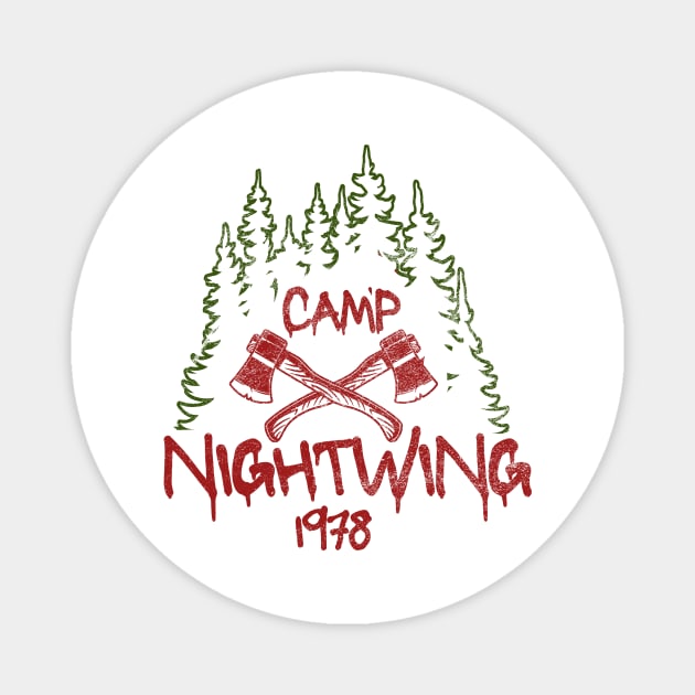 fearstreet - camp nightwing 1978 Magnet by callejon